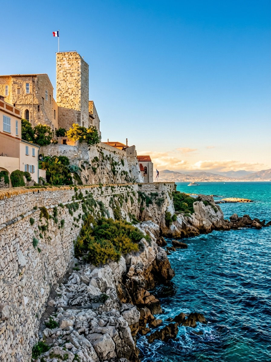 Antibes Old Town Walls with Sea Views – Rental Appraisal and Real Estate Sales on the French Riviera