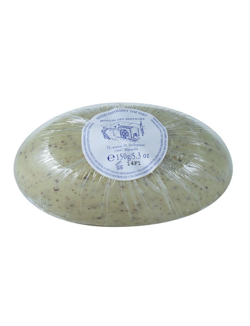 Savon exfoliant au thé vert Moulins des Senteurs 250 g