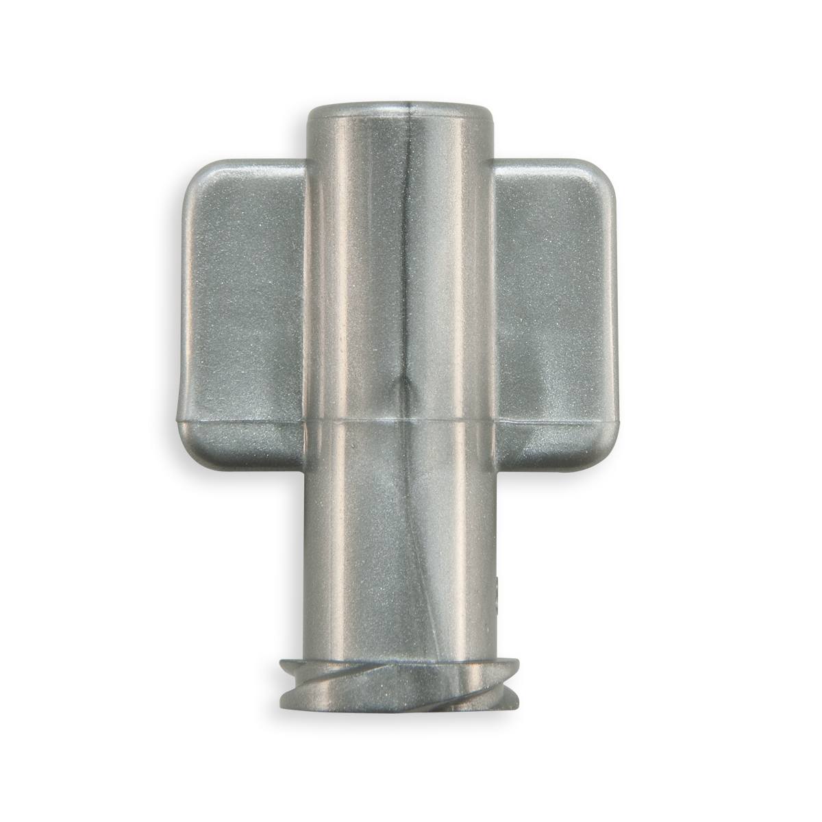 BOUCHON ETANCHE LUER LOCK FEMELLE A AILETTES - PC GRIS
