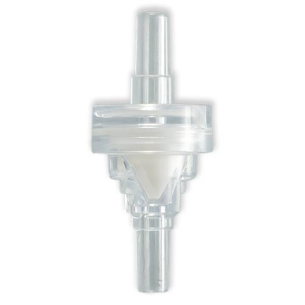 VALVE ANTI-RETOUR DUCKBILL CP 4.5mbar - POUR TUBE ØI 3.2mm - PMMA