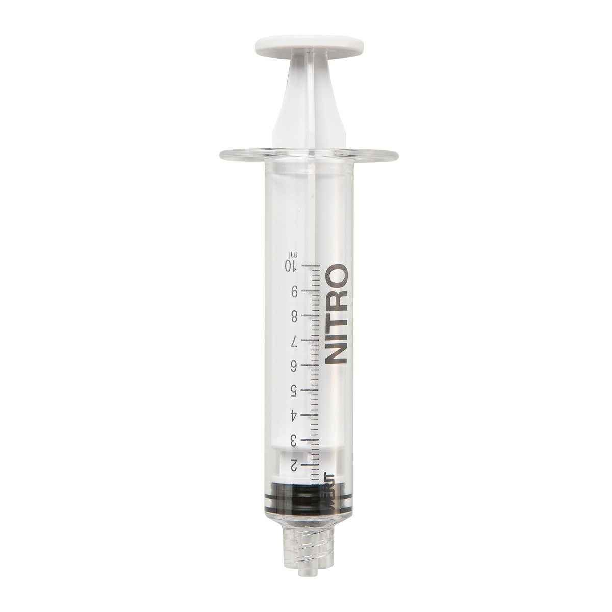 SERINGUE 10 mL TYPE MEDALLION - LLM - PC ABS SI BLANC