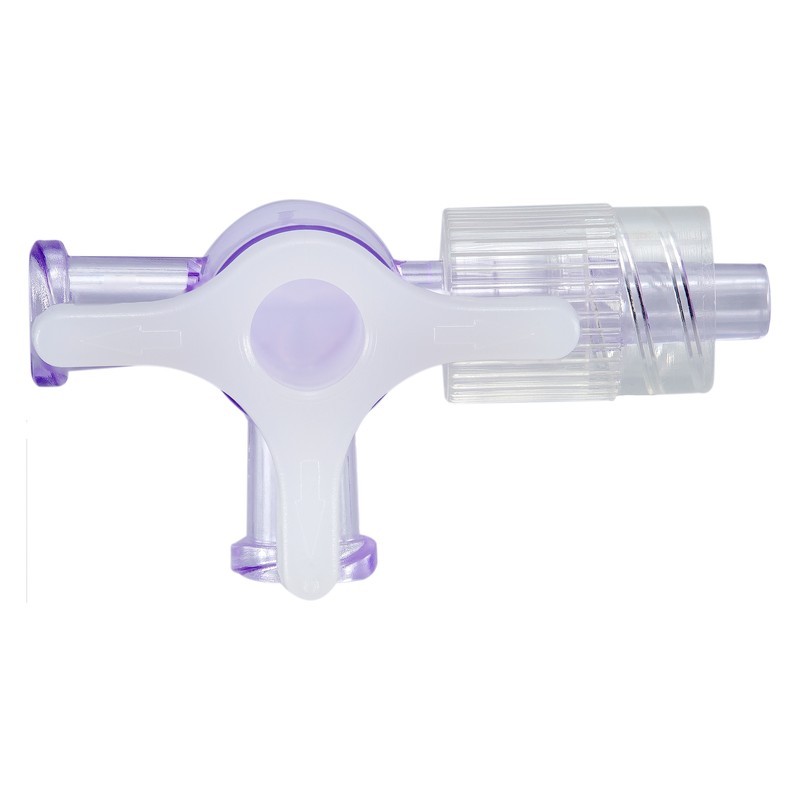 ROBINET 4 VOIES ON 360° BLANC - 2x LLF / LLMM - PC RAD