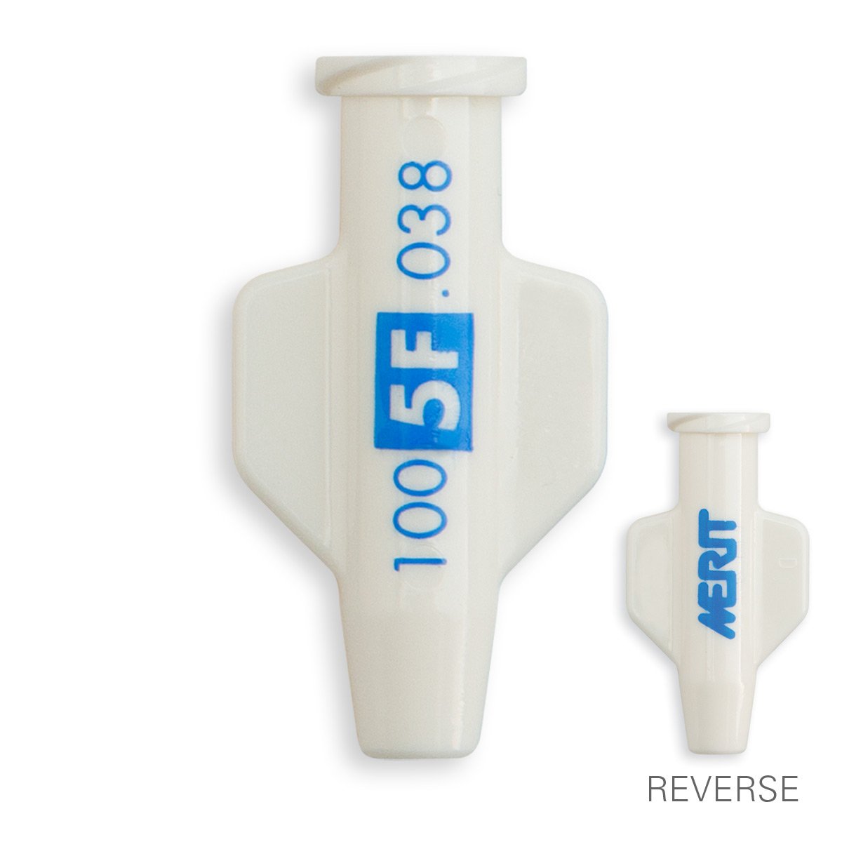 HUB POUR CATHETER CH05 (1.7mm) LUMIERE INTERNE Ø1.14mm - PC BLANC