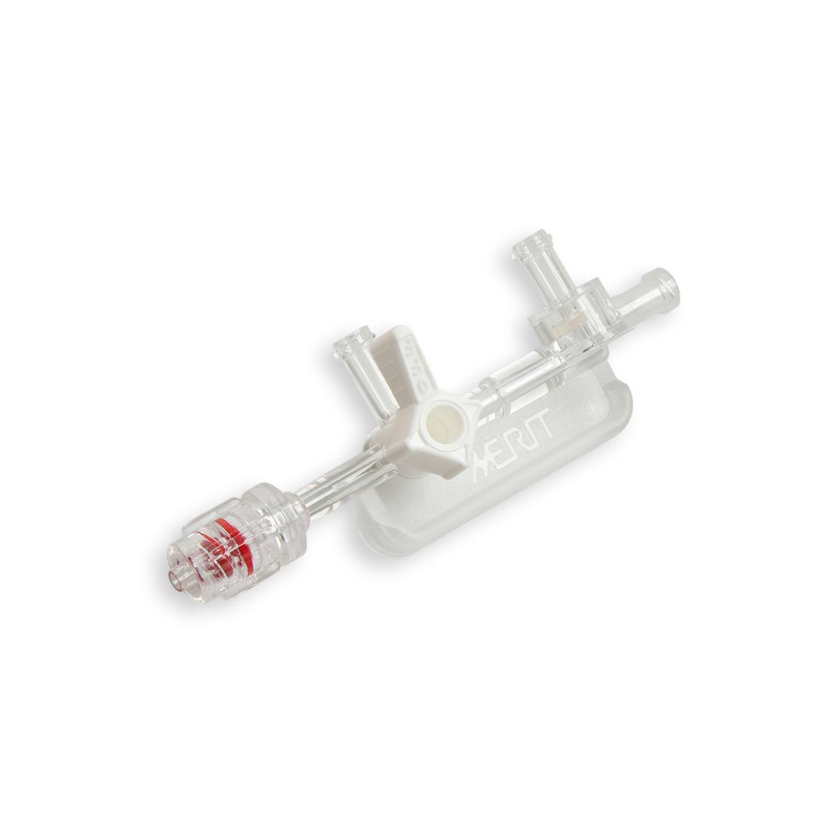 RAMPE 2 ROBINETS 4V (BLANC) OFF LLMMO A DROITE - PC TRANSP.