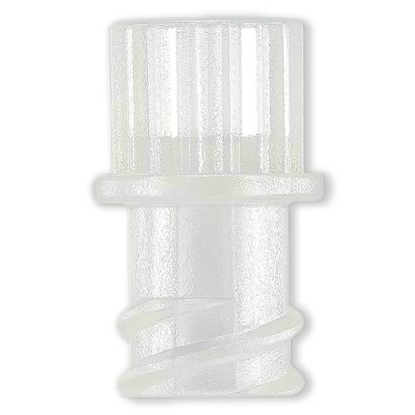 BOUCHON NON ETANCHE LUER LOCK FEMELLE - PVC TRANSP.