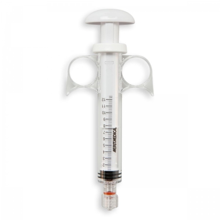 SERINGUE 12 mL TYPE CORONARY CONTROL - LLMM - PC ABS SI BLANC