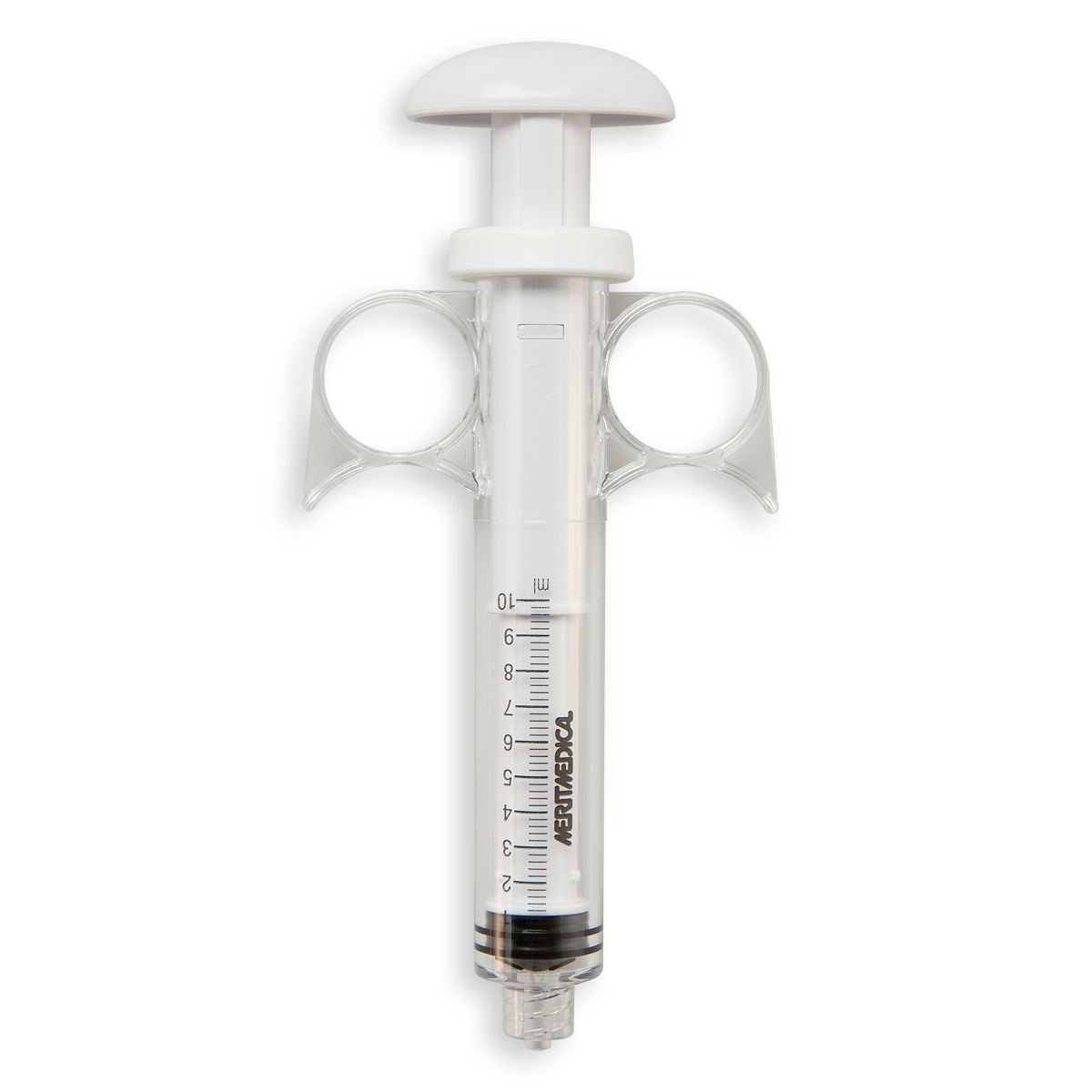 SERINGUE 10 mL TYPE CORONARY CONTROL - LLM - PC ABS SI BLANC
