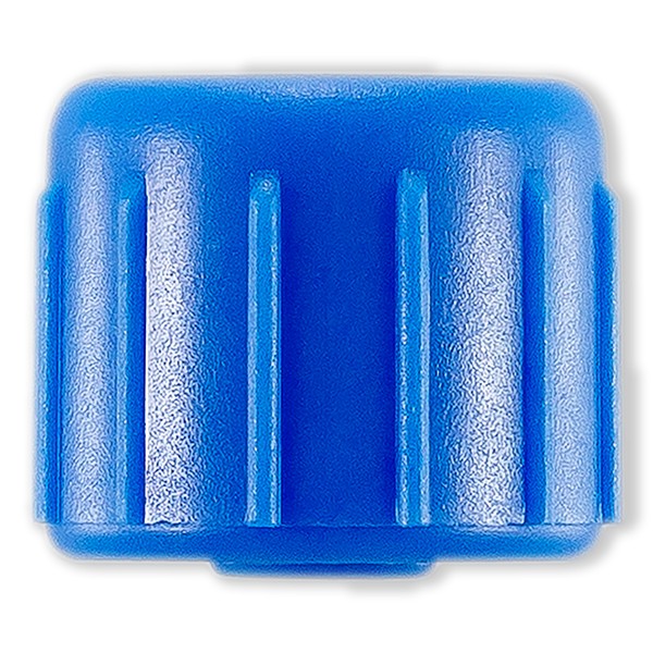 BOUCHON ETANCHE LUER LOCK MALE - PP BLEU
