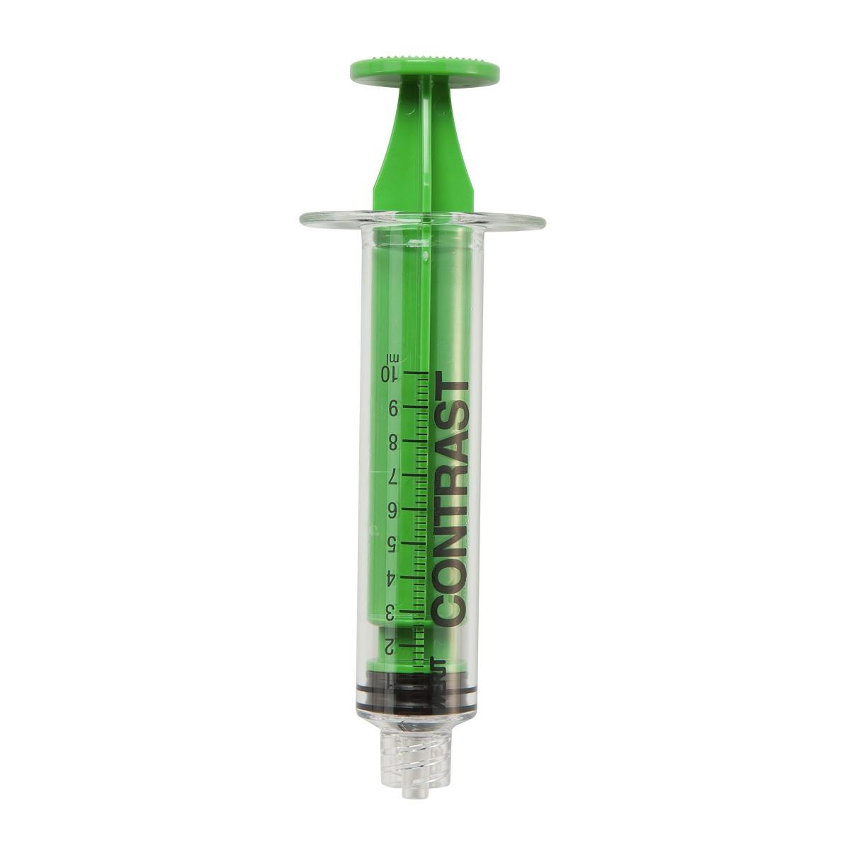 SERINGUE 10 mL TYPE MEDALLION - LLM - PC ABS SI VERT