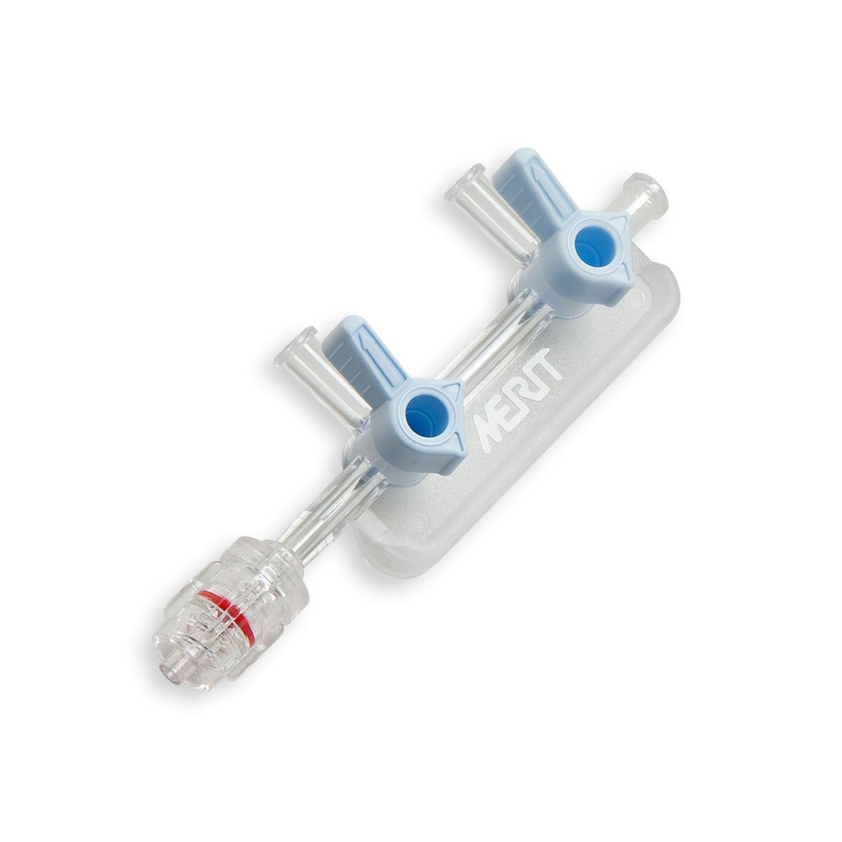 RAMPE 2 ROBINETS 3V (BLANC) ON LLMMO A DROITE - PC TRANSP.