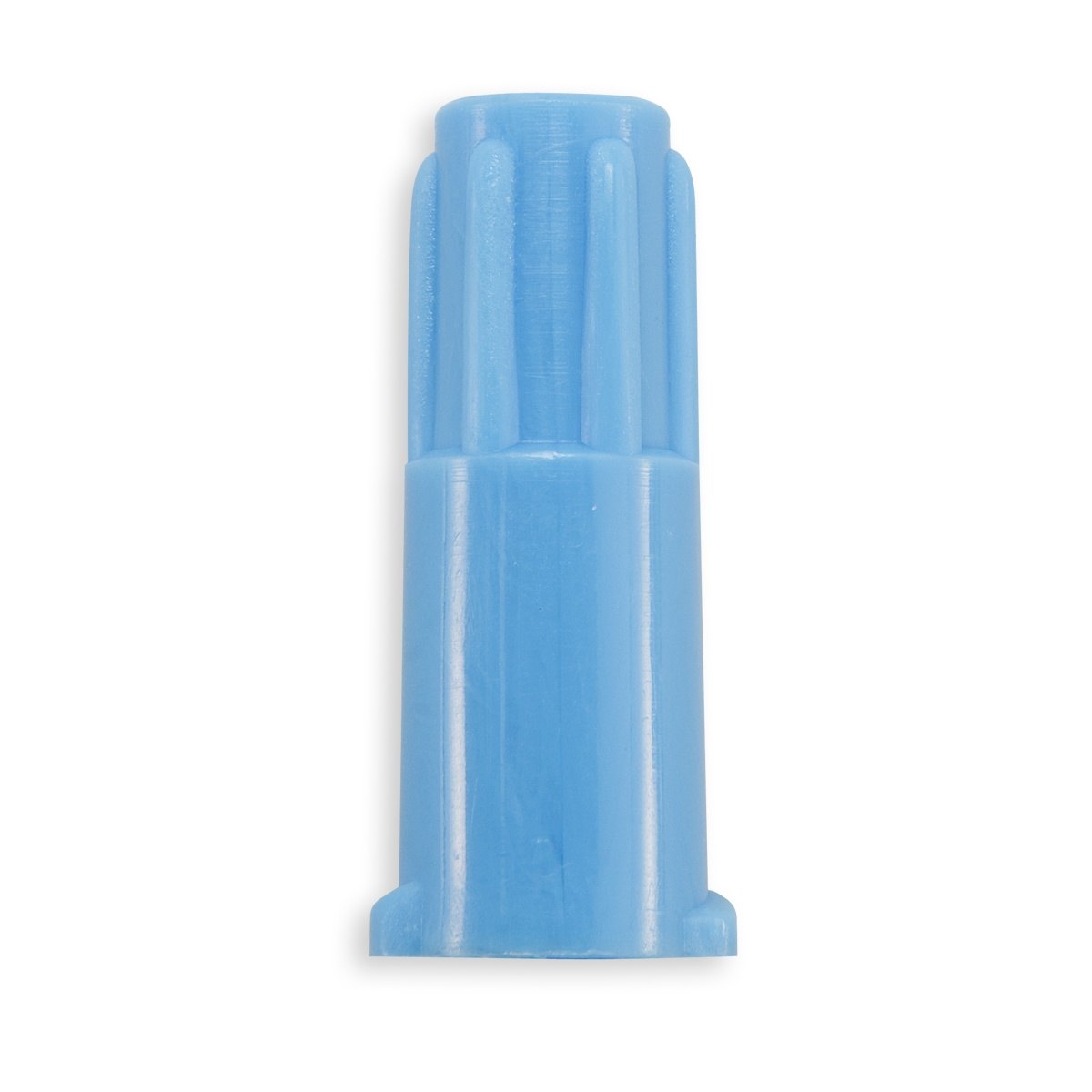 BOUCHON HEX NON ETANCHE LUER LUG FEMELLE - PP BLEU CLAIR