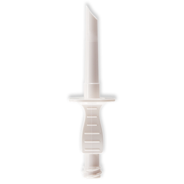 PERFORATEUR SANS EVENT AVEC LLF - ABS BLANC