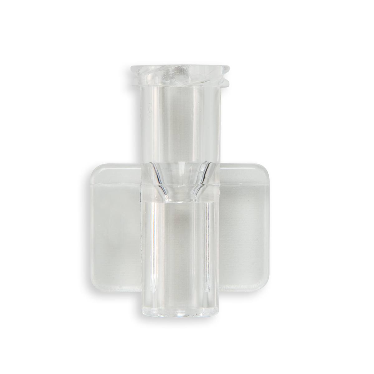 LUER LOCK FEMELLE A AILETES POUR TUBE ØE 3.5mm - PC TRANSP.