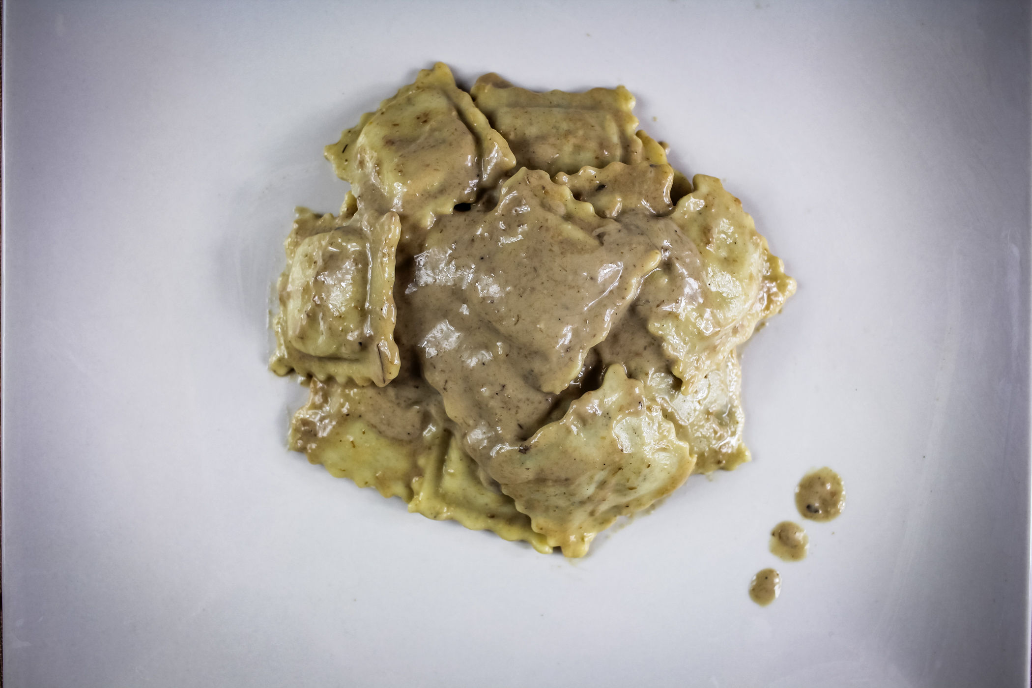 Ravioli cèpes et sa sauce cèpes (2 personnes)