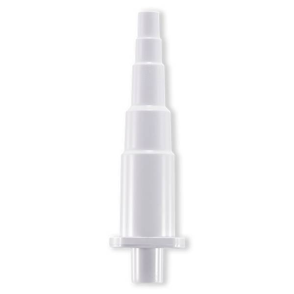 RACCORD ETAGE POUR TUBE ØI 4-10mm / POUR TUBE ØE 4.1mm - ABS BLANC