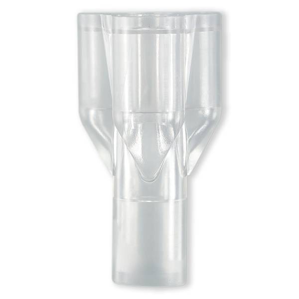 Y A 3 VOIES PARALLELE 4x POUR TUBE ØE 6.8mm - PVC DEHP-FREE