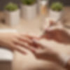 Pose d’ongles en résine en institut de beauté à Marseille