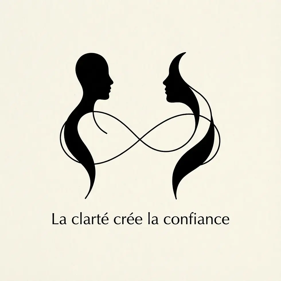 Visuel comparant la complexité à la simplicité, montrant comment une idée peut devenir fluide et compréhensible.