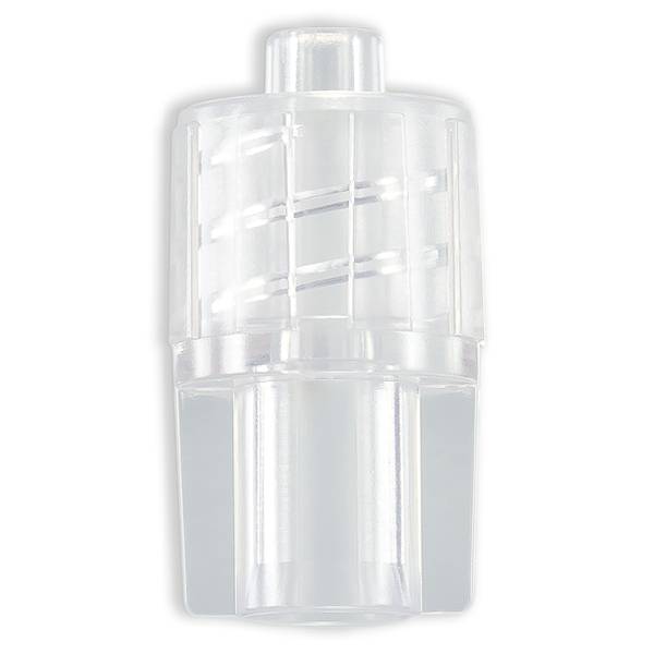 LUER LOCK MALE POUR TUBE ØE 4.1mm - ABS TRANSP.