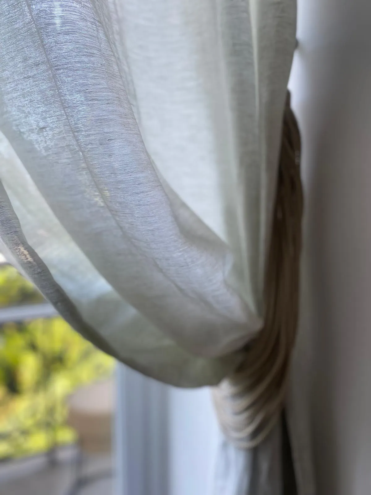 Projet de rideaux sur-mesure réalisé par L’Atelier Marceau à Nice