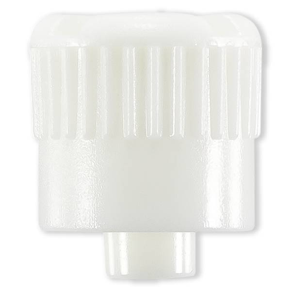 BOUCHON ETANCHE LUER LOCK MALE - PP BLANC