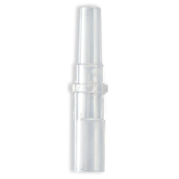 MALE SLIP LUER FOR 4.1mm OD TUBE - CLEAR ABS