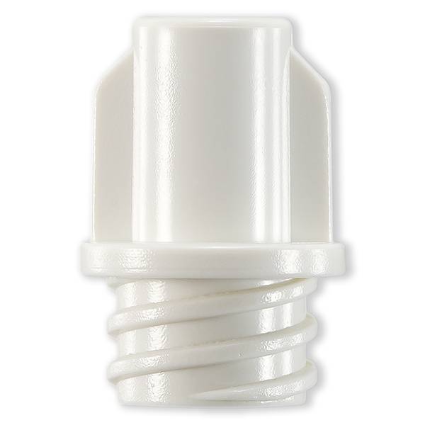 BOUCHON ETANCHE LARGE BORE LOCK FEMELLE - ABS BLANC