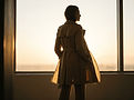 Silhouette d'une femme mettant en valeur ses proportions, illustration de l'analyse morphologique
