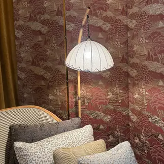 Matières décoratives et textures dorées repérées à Paris Déco Off 2026