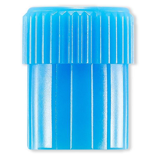 BOUCHON ETANCHE LUER LOCK MALE - PE BLEU