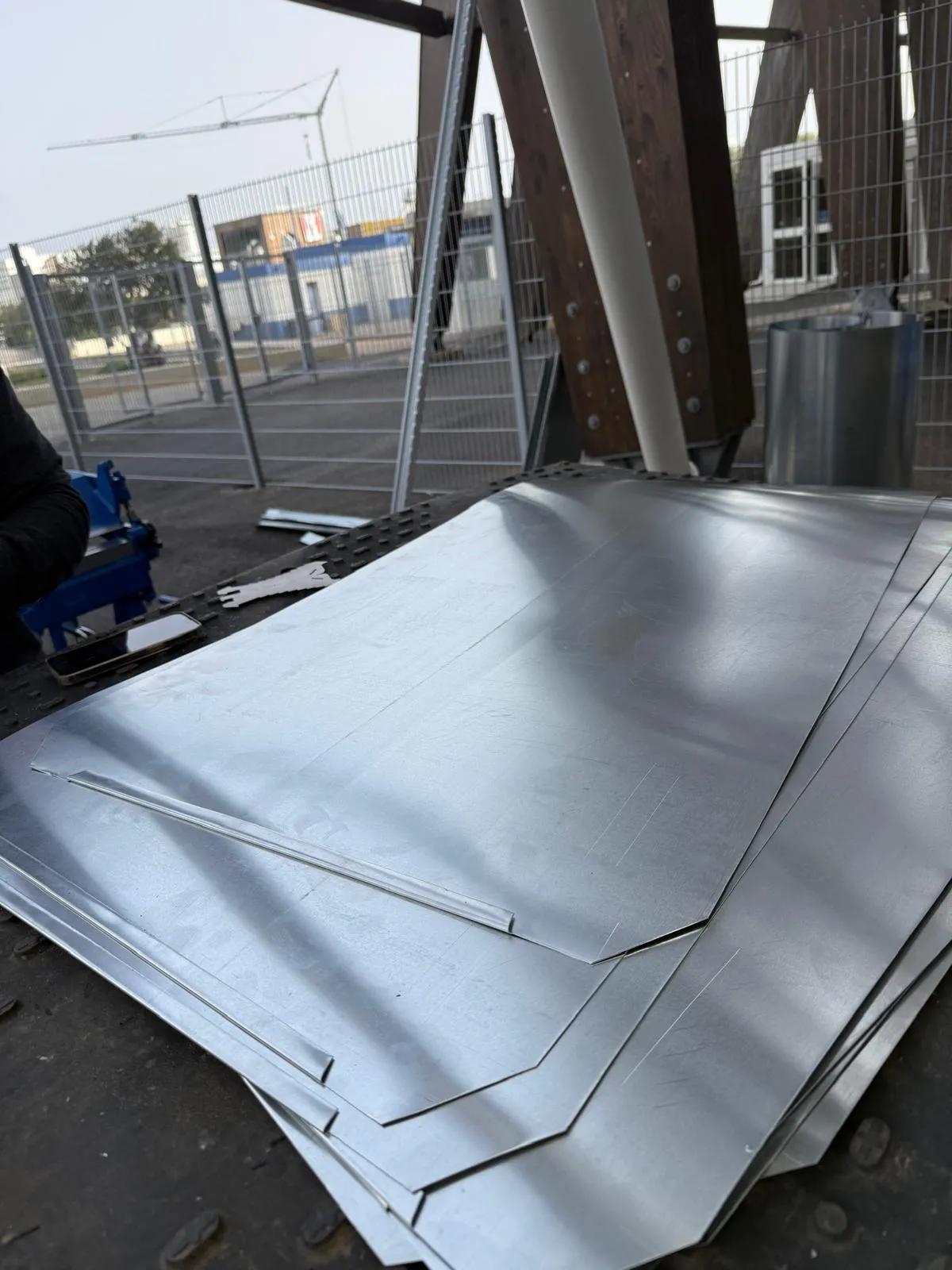 Travaux de zinguerie au Stade de Bastia réalisés par SFT Toitures