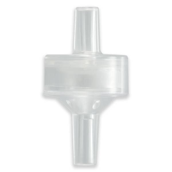 VALVE ANTI-RETOUR HF CP 2.7mbar POUR TUBE ØE 2.4mm ou ØI 4.8mm - PMMA