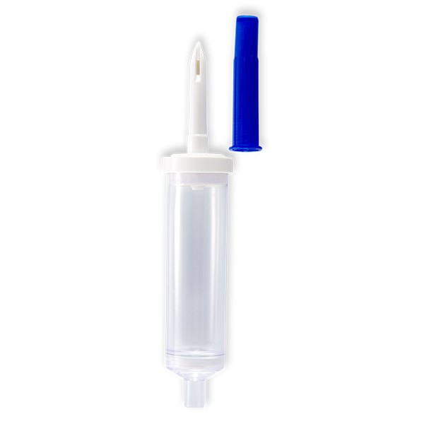 CHAMB. DE PERF. DEHP FREE -FILTRE DISQUE 25µ-TUBE ØE 4.1mm