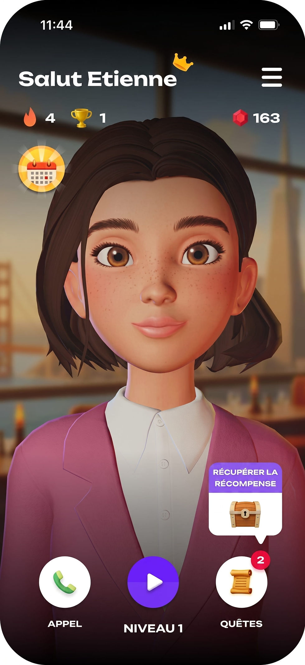 Modélisation 3D Temps Réel pour Application Mobile, sur EMMA (Edailabs). Raphaël Guez, artiste 3D généraliste.