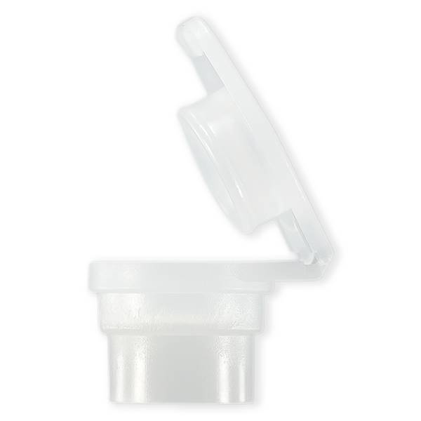 HYDROPHOBIC FILTER 1.2µm WITH CAP - NATURAL PE