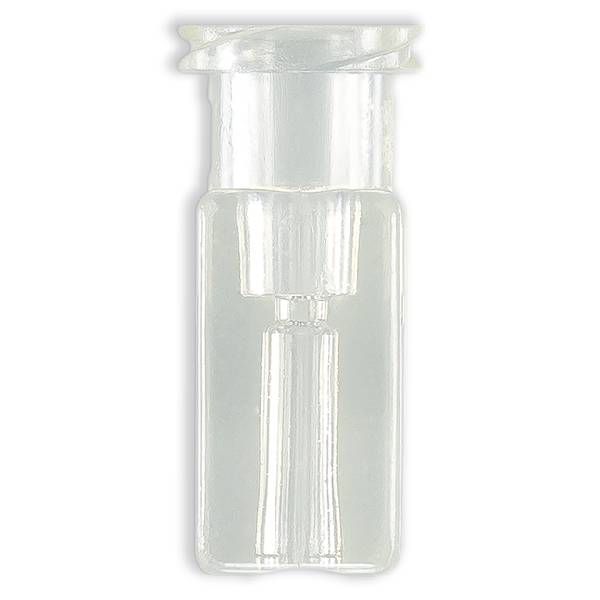 FEMALE LUER LOCK FOR FR08 (2.7mm) OD TUBE - CLEAR ABS