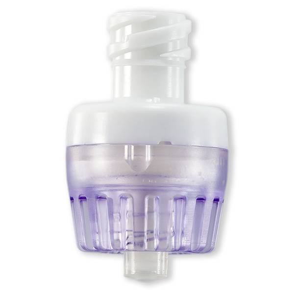 VALVE A ACTIVATION LUER MALE (REVERSE) / LLF - PC BLANC/RAD.