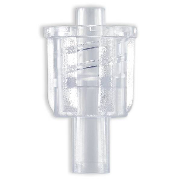 LUER LOCK MALE POUR TUBE ØI 4.8mm - PVC TRANSP.