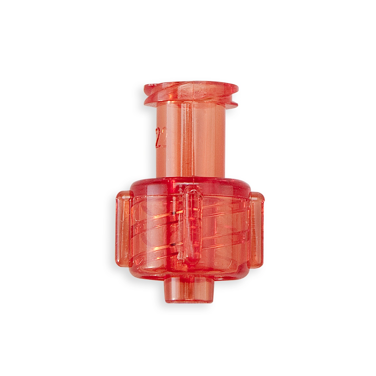 RACCORD LUER LOCK MALE / LUER LOCK FEMELLE - PC ROUGE