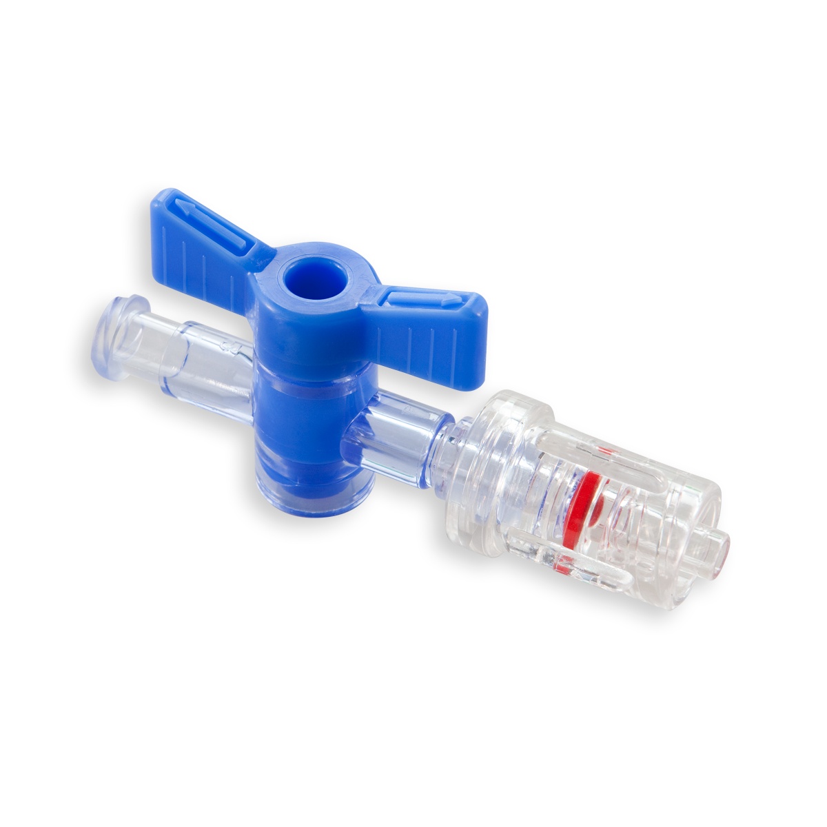 ROBINET 1 VOIE HP 1050psi ON 360° BLEU - LLF / LLMMO - PC