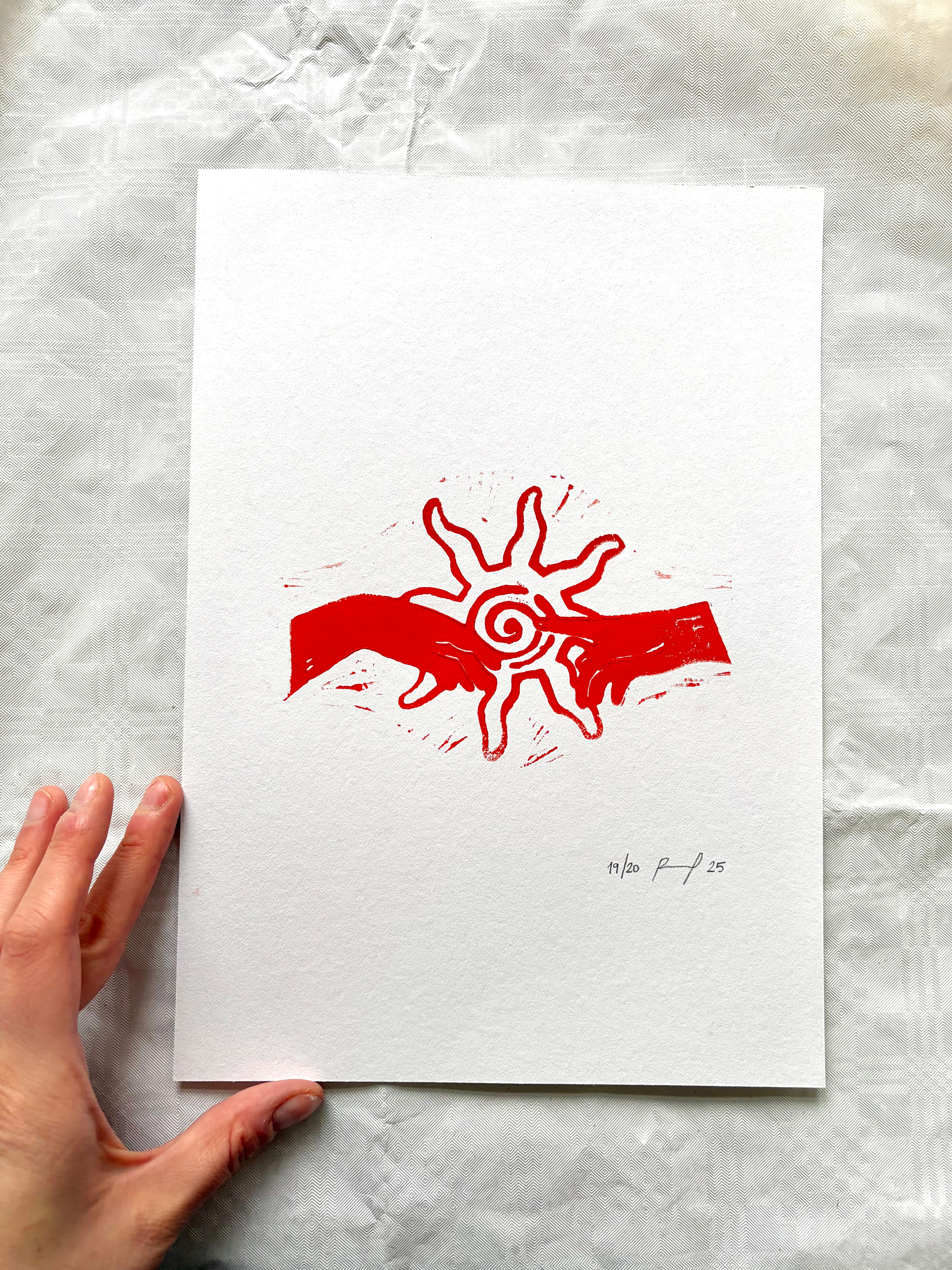 Umelecký print "THE LAST ONE"