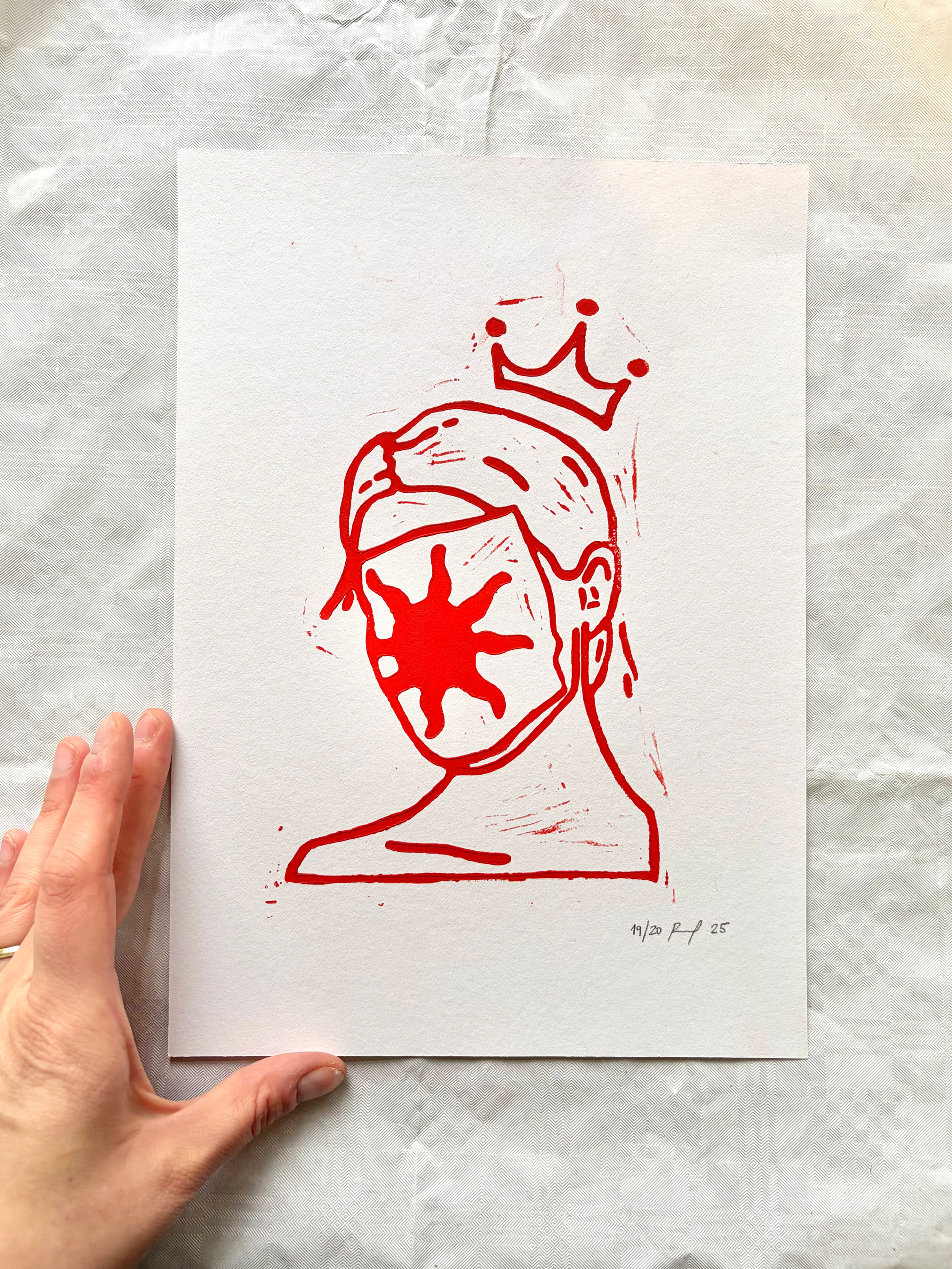 Umelecký print "THE LAST ONE"