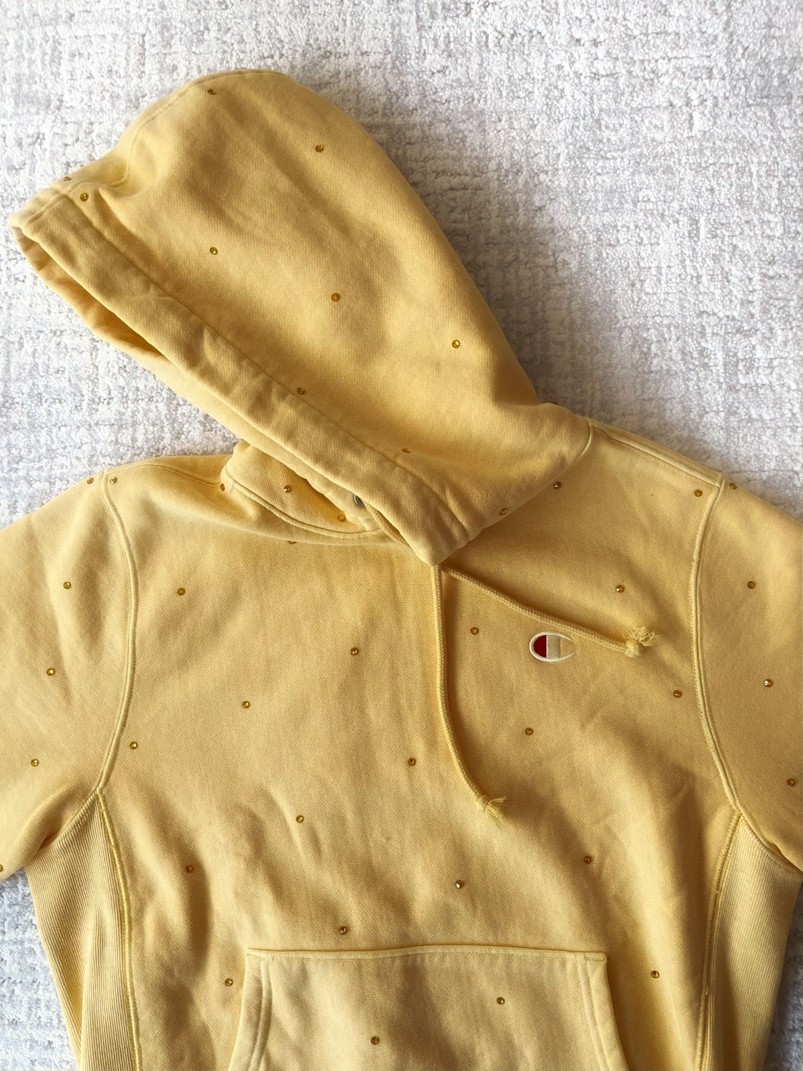 Official Mellow Yellow Champion Hoodie X Sunflower Stones