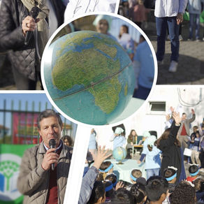 Comunidade educativa reúne-se para celebrar a Bandeira Verde Eco-Escolas
