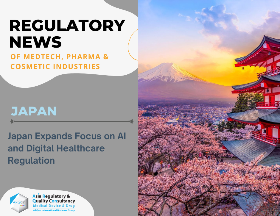 Japan Expands Focus on AI and Digital Healthcare Regulation