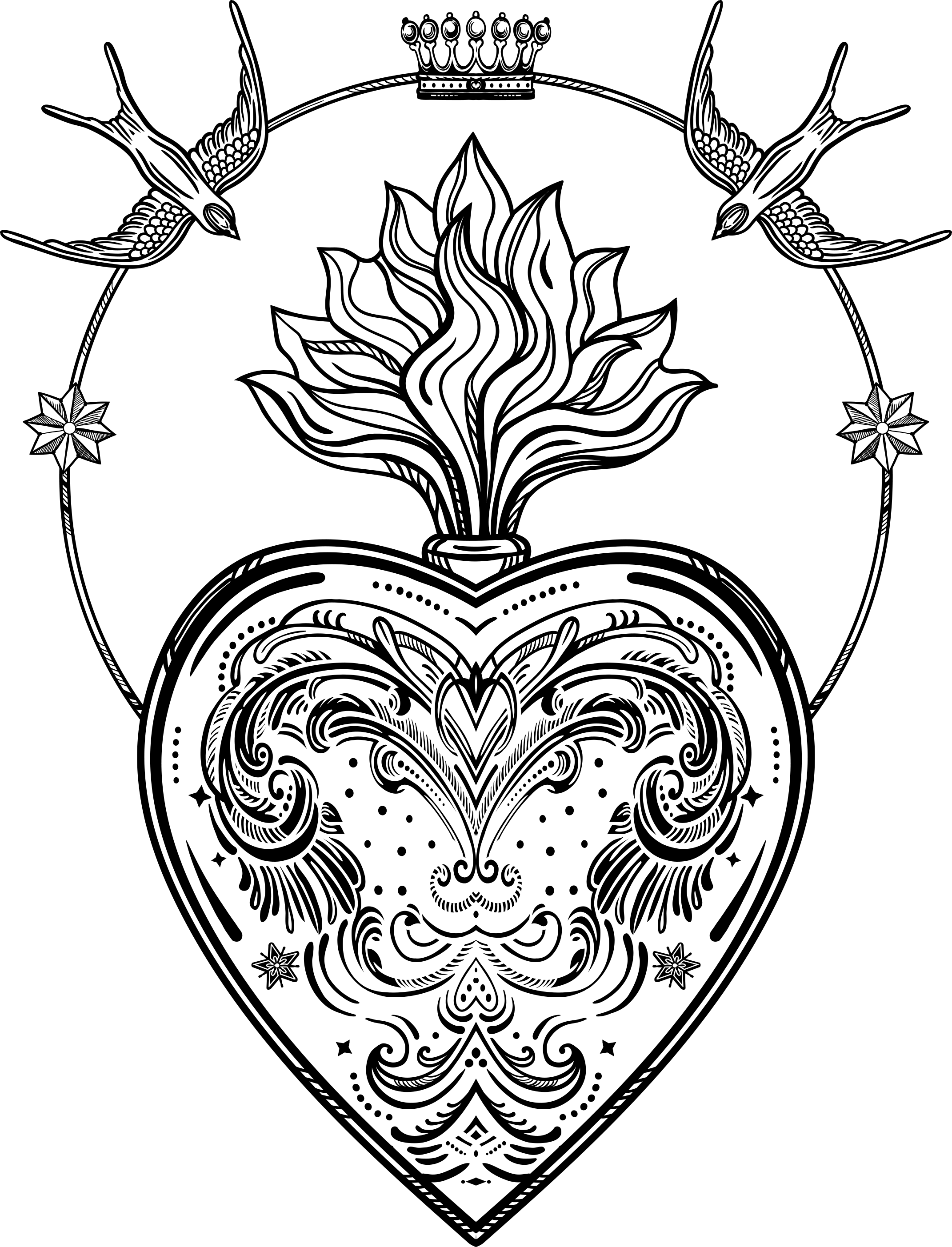 Illustration coeur énergétique