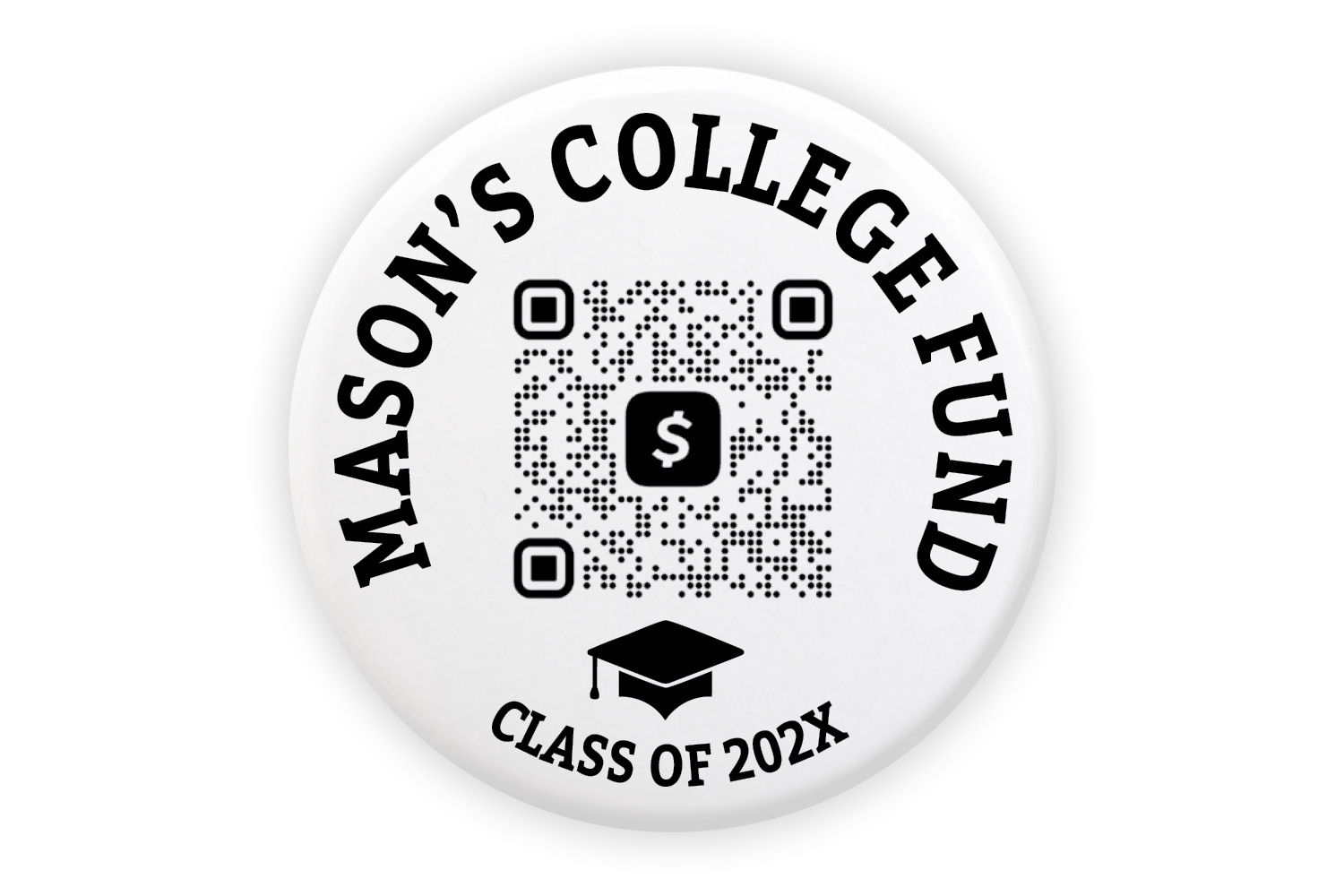College Fund QR Code Buttons