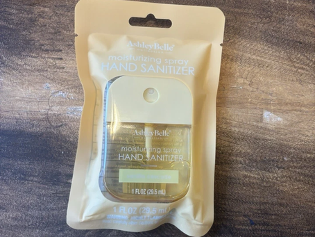 Vanilla Cascade Ashley Belle Spray Hand Sanitizer 1 Pack