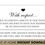 Thumbnail: Printable Child Free Wedding Cards