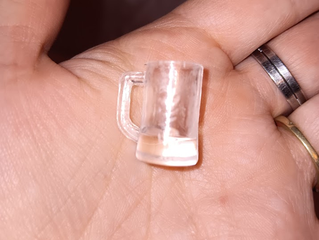 dollhouse beer mug